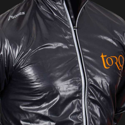 Torq Silver Rain Jacket